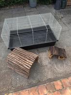 Konijnen hok kooi ook voor cavia, hamster, Dieren en Toebehoren, Zo goed als nieuw, Hok, Hamster, 75 tot 110 cm