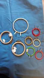 Borduur ringen div., Hobby en Vrije tijd, Borduren en Borduurmachines, Ophalen of Verzenden, Nieuw, Onderdeel of Toebehoren