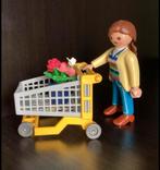 Palymobil set 4638 vrouw met winkelwagen, Ophalen of Verzenden, Zo goed als nieuw, Complete set