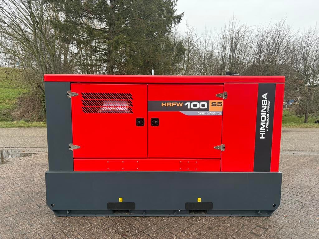 Himoinsa HRFW 100 kVA S5 FPT Iveco aggregaat Rental, Doe-het-zelf en Verbouw, Aggregaten, Dieselolie, Geluidgedempt, Nieuw, Ophalen of Verzenden