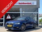 Audi A3 Limousine 1.4 TFSI CoD Ambition Pro Line S / S-Line, Gebruikt, 4 cilinders, Blauw, Leder en Stof