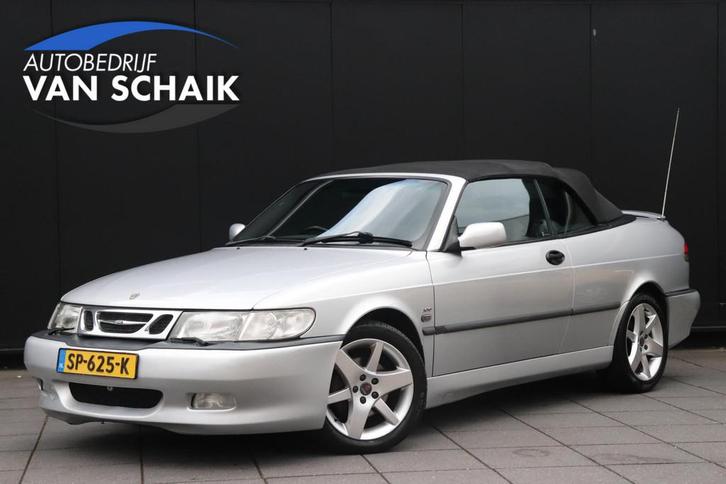 Saab 9-3 Cabrio 2.0 Turbo Aero | RHD | AUTOMAAT | MEMORY | L, Auto's, Saab, Te koop, Saab 9-3, ABS, Airbags, Airconditioning, Alarm