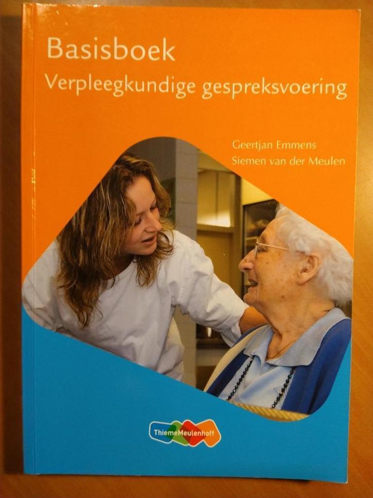 Verpleegkundige gespreksvoering. Basisboek. Emmens, Geertjan, Boeken, Studieboeken en Cursussen, Zo goed als nieuw, HBO, Beta