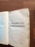 1827 Joannes Antonides v.d. Goes. GEDICHTEN met ophel-, Verzenden, J.A. van der Goes