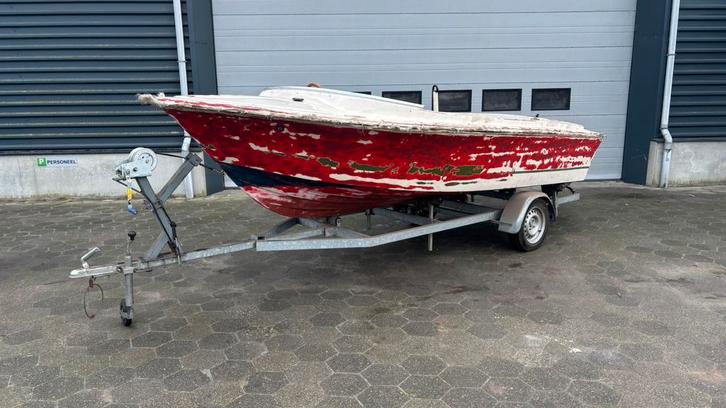Larson speedboot (OPKNAPPER), Watersport en Boten, Speedboten, Zo goed als nieuw, 3 tot 6 meter, Benzine, Minder dan 70 pk, Polyester