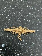 Surinaamse gouden broche 8 karaat, 4 tot 7 cm, Gebruikt, Verzenden, Goud