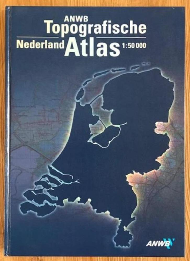 ANWB Topografische atlas Nederland 1:50.000, Boeken, Atlassen en Landkaarten, Zo goed als nieuw, Overige atlassen, Nederland, 2000 tot heden