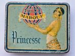 Princesse Marouf Egyptiennes Egypte Cigarettes blik, Verzamelen, Blikken, Ophalen of Verzenden, Gebruikt, Overige