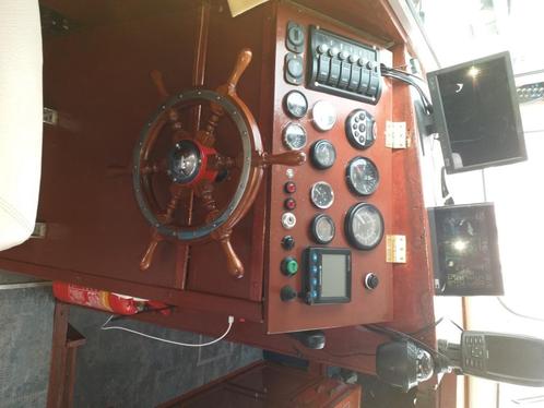 Plezierboot, Watersport en Boten, Motorboten en Motorjachten, Gebruikt, Staal, 9 tot 12 meter, Diesel, Binnenboordmotor, 50 pk of meer
