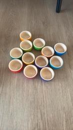 Grapat Houten Bakjes (12 stuks) zga nieuw!, Kinderen en Baby's, Speelgoed | Houten speelgoed, Ophalen of Verzenden, Zo goed als nieuw