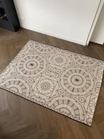 IKEA vloerkleed carpet LIMITED EDITION 185x140 zwart beige, Ophalen, 100 tot 150 cm, Zo goed als nieuw, 150 tot 200 cm