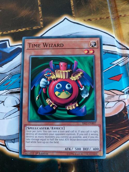 Time Wizard Ss02-enb07 first edition, Hobby en Vrije tijd, Verzamelkaartspellen | Yu-gi-Oh!, Zo goed als nieuw, Ophalen of Verzenden