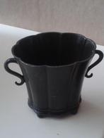 Art Deco CACHETPOT ~ Disco metal, Just Andersen Danmark 1930, Ophalen of Verzenden, Gebruikt, Overige typen
