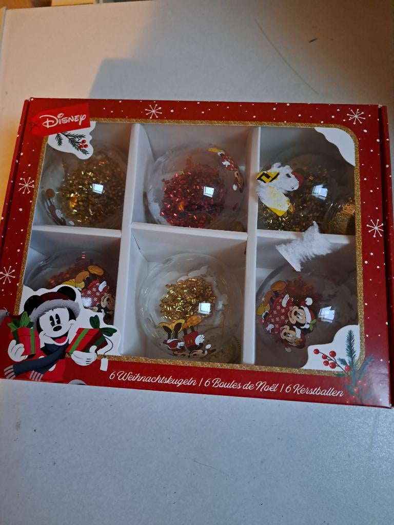 disney kerstballen nieuw, Verzamelen, Disney, Ophalen of Verzenden, Overige figuren, Nieuw