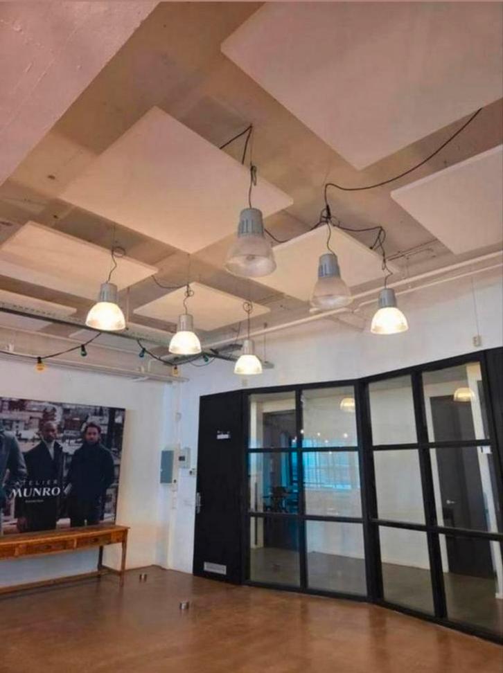 Industriële lampen., Huis en Inrichting, Lampen | Hanglampen, Gebruikt, Ophalen of Verzenden