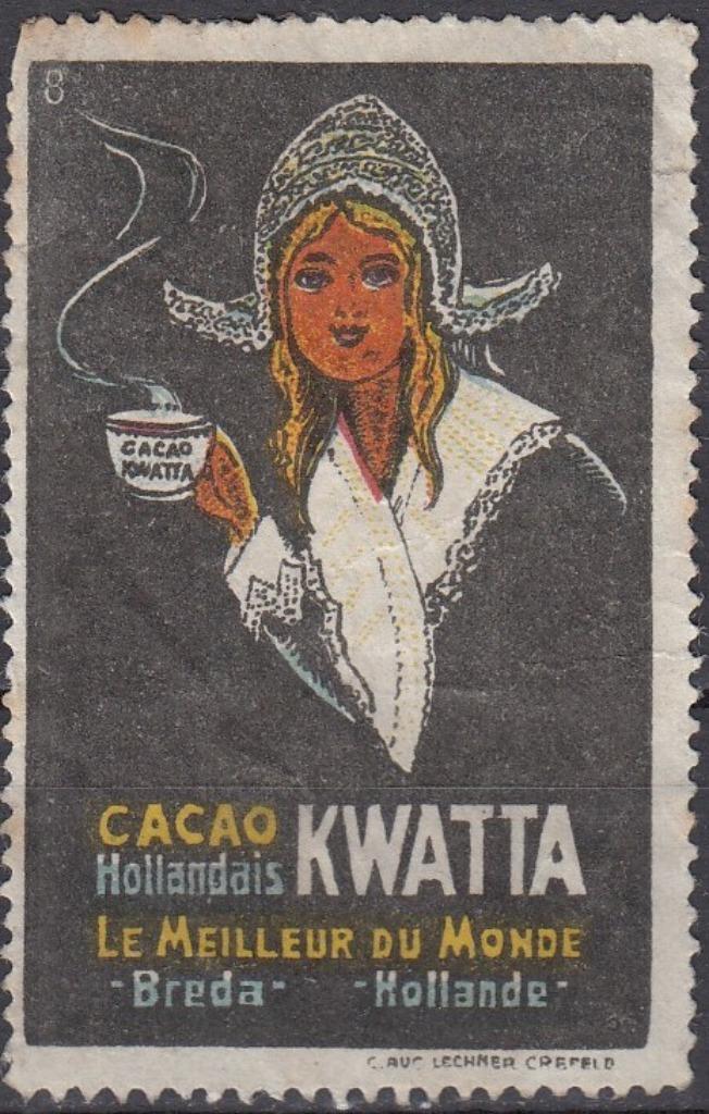 Nederland - 1907 - Kwatta Cacao - Breda - Klederdracht, Postzegels en Munten, Postzegels | Nederland, Postfris, T/m 1940, Verzenden