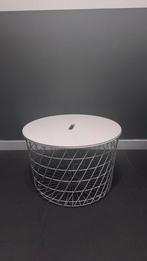 Bijzettafel, Huis en Inrichting, Tafels | Bijzettafels, Minder dan 55 cm, Gebruikt, Rond, Ophalen