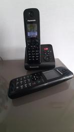 Dect telefoon met 2 handsets Panasonic, Ophalen of Verzenden, Gebruikt, 2 handsets