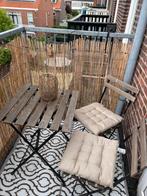 Ikea bistro set tafel + stoelen, Tuin en Terras, Tuinsets en Loungesets, Zo goed als nieuw, Tuinset, Hout, Ophalen