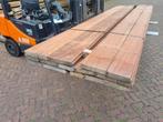 9.6 m2 hardhouten damwand Azobé hout - nr: HP81, Tuin en Terras, Palen, Balken en Planken, Ophalen, Planken, Nieuw, Hardhout