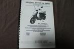 Derbi Atlantis WVTA 1999 2000 parts list teile katalog, Ophalen of Verzenden, Nieuw