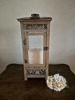 Sfeervol romantisch Windlicht NIEUW stoer en sober, Huis en Inrichting, Woonaccessoires | Kandelaars en Kaarsen, Ophalen, Nieuw