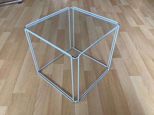 Isocele max sauze kubus salontafeltje , vierkant vintage, Huis en Inrichting, Tafels | Salontafels, Zo goed als nieuw, Minder dan 50 cm
