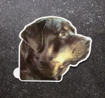 Introduct vintage sticker Rottweiler hondensticker beschikbaar voor biedingen