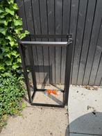 Woodstack houtopslag / ijzer rek voor kachelhout / opberger, Ophalen, Gebruikt