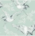 Behang kraanvogel Karwei - NIEUW, Huis en Inrichting, Stoffering | Behang, Ophalen of Verzenden, Minder dan 10 m²
