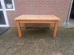 Robuuste grenen landelijke tafel vintage, Huis en Inrichting, Tafels | Eettafels, Ophalen, Gebruikt, Onbekend, 50 tot 100 cm