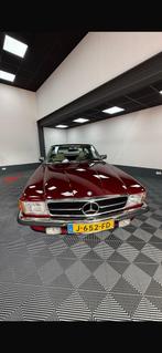 Mercedes-Benz cabrio 1987 Rood, Auto's, Mercedes-Benz, Cabriolet, Geïmporteerd, 5547 cc, Rood