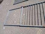 Stalen hekwerk hekwerken tuinpoorten poorten hek tuinhek, Tuin en Terras, Ophalen of Verzenden, Gebruikt, IJzer, Tuinhek