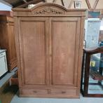 Brocante oude eiken demontabele kast servieskast kledingkast, Ophalen
