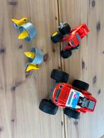 Blaze & de Monsterwielen Set - Brandweerauto & Vliegtuig, Ophalen of Verzenden, Zo goed als nieuw