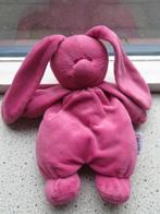 Konijn Basic Bunny merk Tiamo roze met geborduurde ogen, Ophalen of Verzenden, Zo goed als nieuw, Konijn