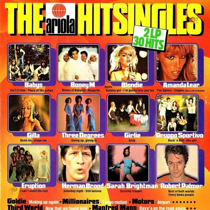 Ariola hitsingles 1978 (top 2000) 2LP Nwst./Orig., Cd's en Dvd's, Vinyl | Pop, Zo goed als nieuw, 1960 tot 1980, 12 inch, Ophalen of Verzenden