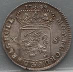 Prachtige X stuiver 1749 Holland - 10 stuiver 1749 Holland, ½ gulden, Vóór koninkrijk, Verzenden, Zilver