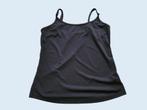 Zwarte spaghetti topje maat S ~ JB0107, Kleding | Dames, Tops, Zwart, Ophalen of Verzenden, Zo goed als nieuw, Maat 36 (S)