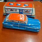 Antiek blikken Wyandotte met caravan, Antiek en Kunst, Antiek | Speelgoed, Ophalen of Verzenden