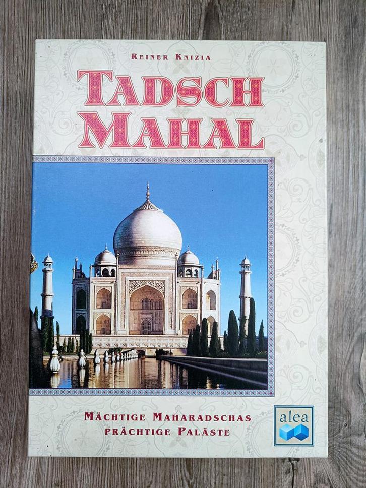 Taj Mahal, in zeer nette staat, Hobby en Vrije tijd, Gezelschapsspellen | Bordspellen, Zo goed als nieuw, Ophalen of Verzenden