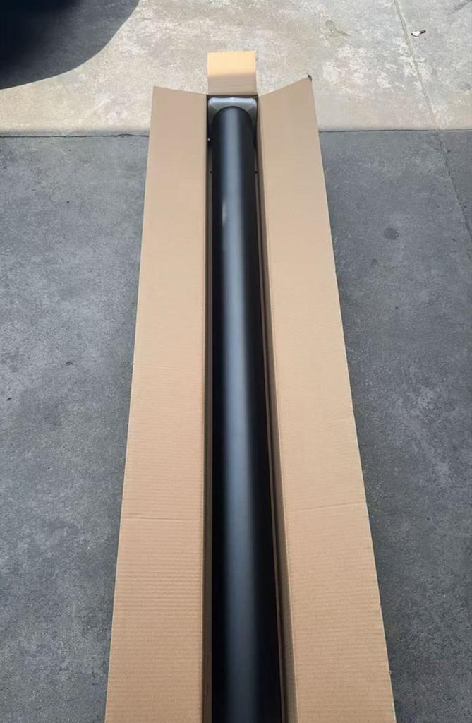 Carwrap Folie - Satin Matte Black - 17 Meter, Auto diversen, Tuning en Styling, Ophalen of Verzenden