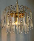 Vintage Murano staafjes kroonluchters kristal hanglampen, Baak, Ophalen of Verzenden, Glas, Baak