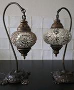 Twee Oosterse Mozaïek Lampjes, Ophalen