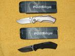 Zakmessen Fox Edge + Fox Pop Smoke G10 - Outdoor Field Mes, Ophalen of Verzenden, Overige soorten, Overige gebieden, Mes of Dolk