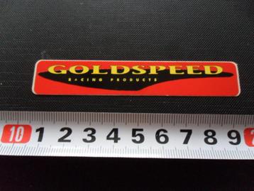 sticker GOLDSPELD Racing products  beschikbaar voor biedingen