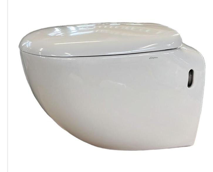 Sphinx Hangtoilet 355, Doe-het-zelf en Verbouw, Sanitair, Zo goed als nieuw, Toilet, Steen, Ophalen