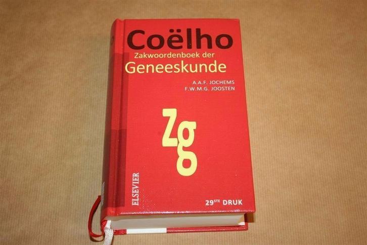 Zakwoordenboek der Geneeskunde - Coëlho, Boeken, Wetenschap, Zo goed als nieuw, Natuurwetenschap, Ophalen of Verzenden