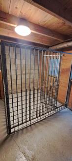 2 kennel panelen met deur 2,0x1,85m, Dieren en Toebehoren, Hondenhokken, Ophalen, Gebruikt, 110 cm of meer, 100 cm of meer