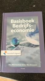 Wim Koetzier - Basisboek Bedrijfseconomie, Ophalen of Verzenden, Gelezen, Wim Koetzier; Rien Brouwers